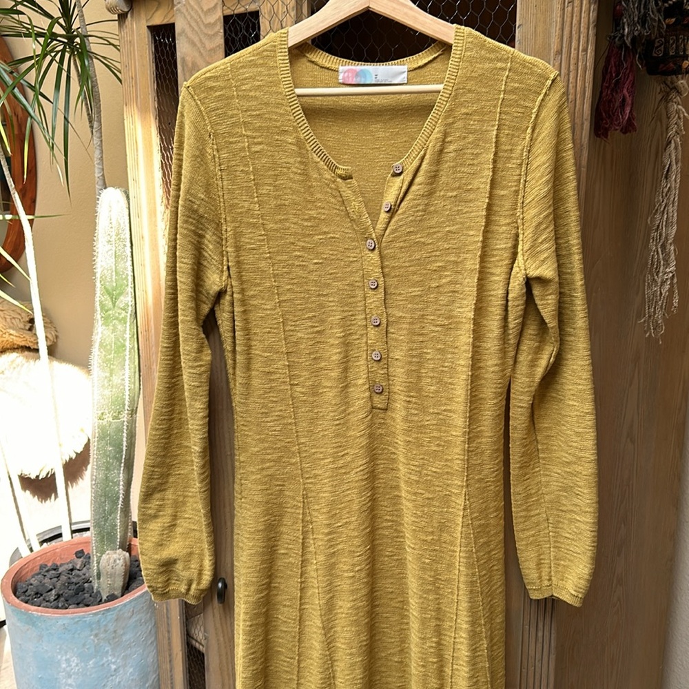 Free People Beach El Topo Sweater Maxi Sweater Dress - Picture 4 of 16